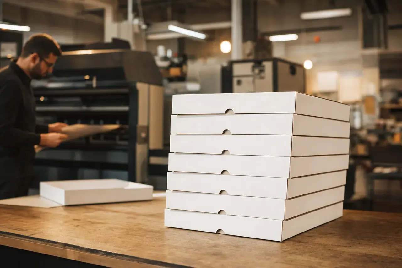 Partner pizza shops carry your ad on their boxes. Every order. Every delivery.